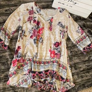 Quarter Sleeve Top/Dress